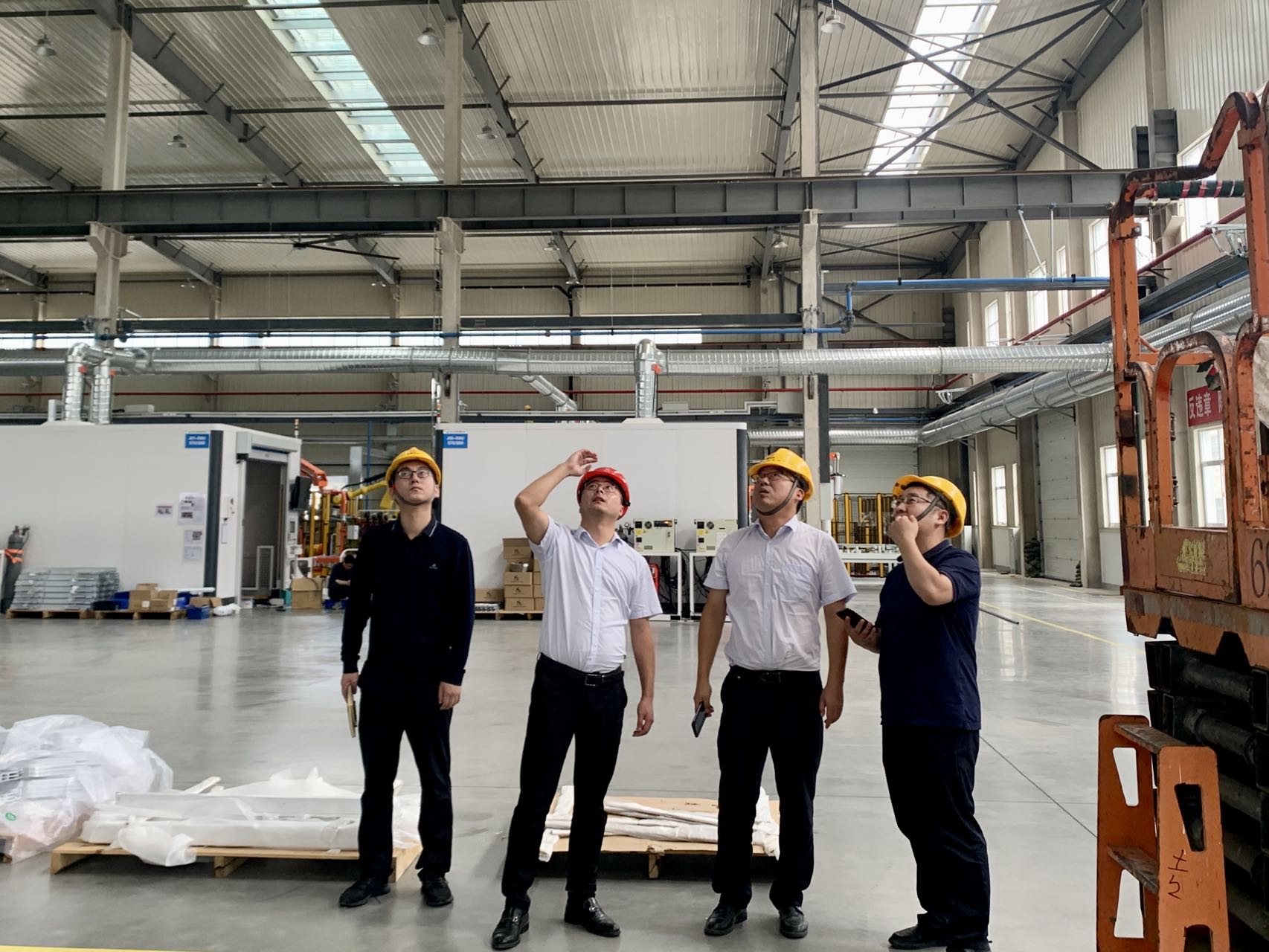 悅達網科(kē)組織中秋節前安全大(dà)檢查